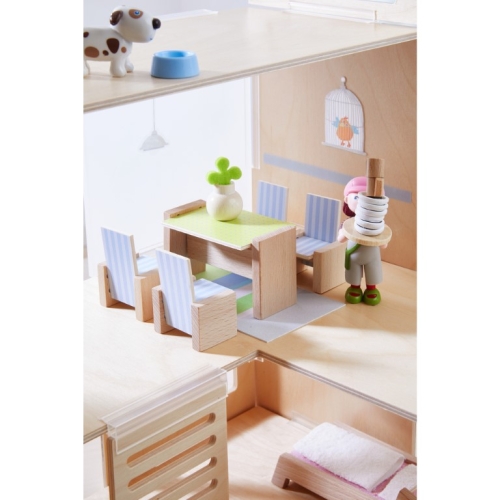 Haba Little Friends Dollhouse Esszimmer